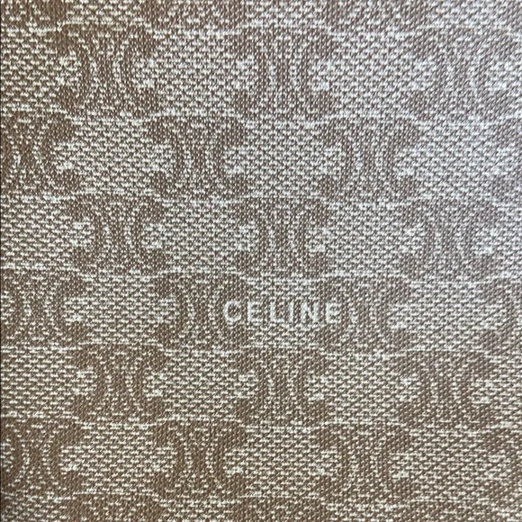 Vintage Celine Macadam coated canvas and leather Crossbody Bag 10” x 7” - Picture 4 of 16